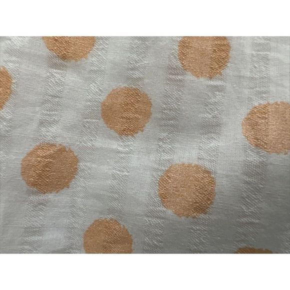 Altar’d State Sz Medium Orange Polka Dot White Sleeveless Dress Pockets Lined$70 - Picture 12 of 16